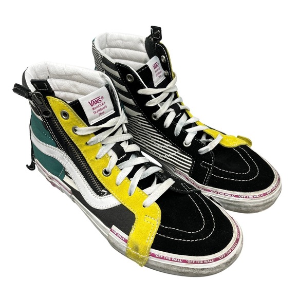 Vans Sk8 Hi Reissue Cntage Style, Eco Friendly, Cotton, Twill, Drawst 10 Mens - Picture 2 of 12